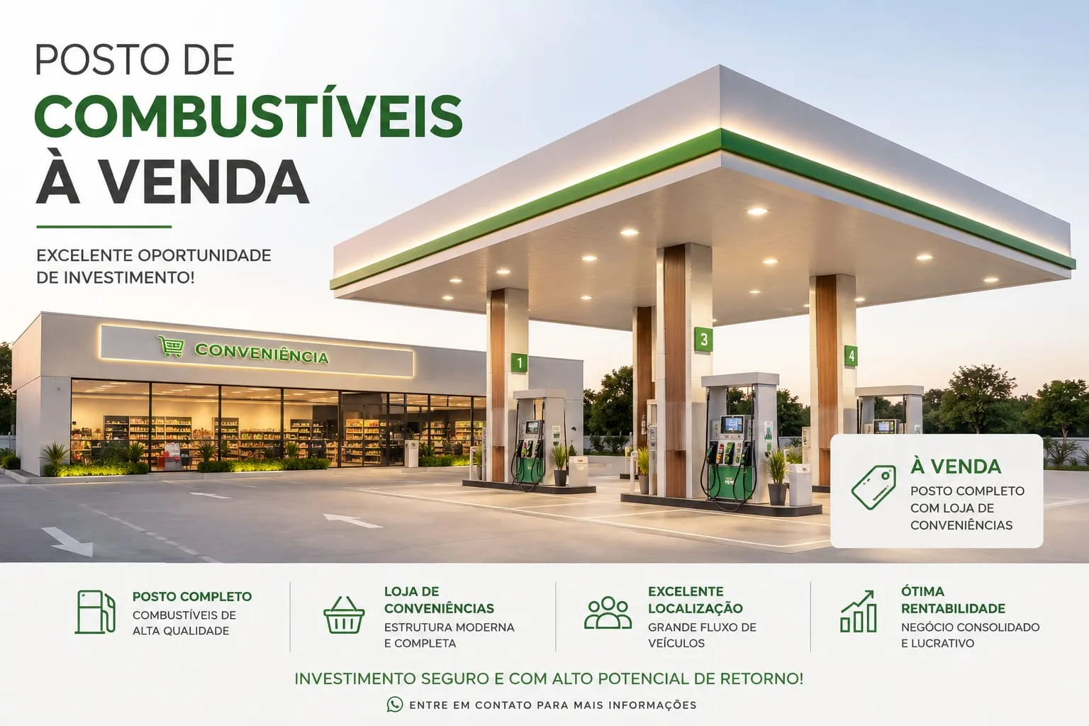 Postos de Combustíveis e Conveniências — foto 1